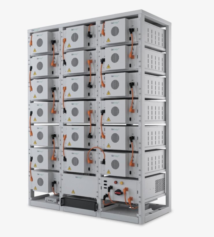 Průmyslové bateriové uložiště 500 kW/1,2 MWh - GivEnergy GIV-CON-1.2M