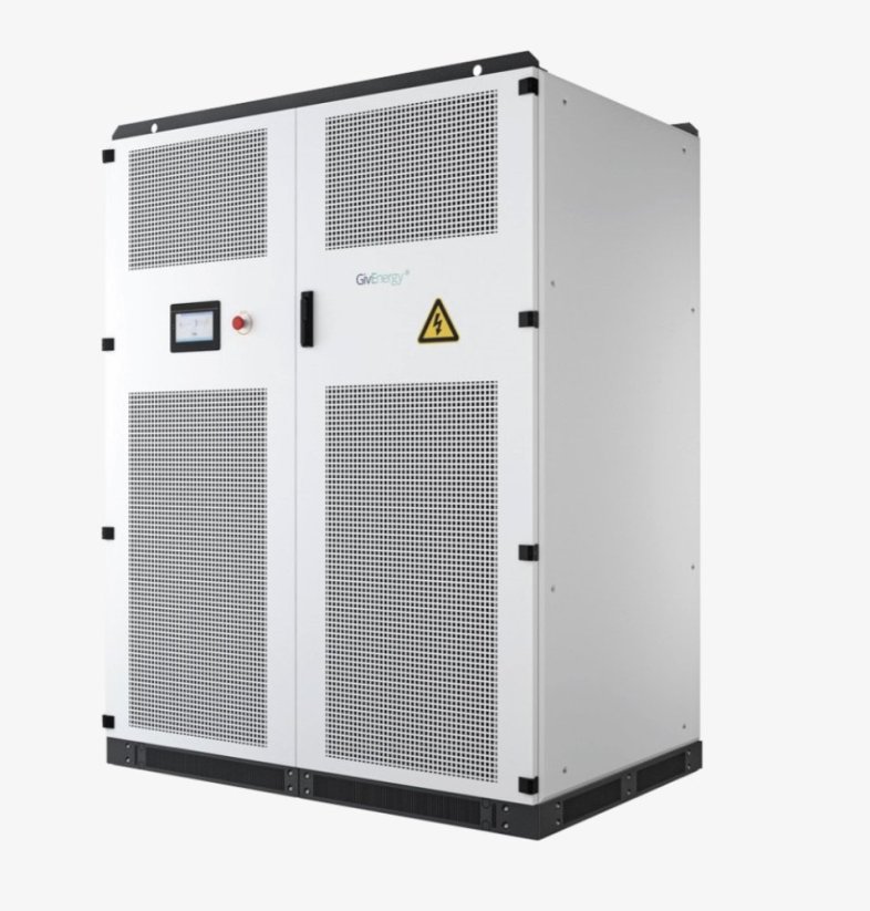 Průmyslové bateriové uložiště 500 kW/1,2 MWh - GivEnergy GIV-CON-1.2M