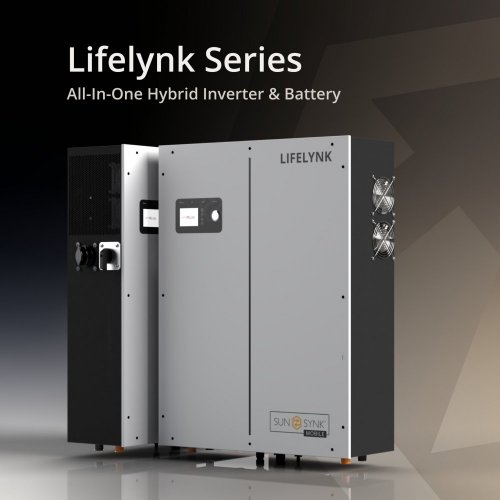 O inversor híbrido Sunsynk Lifelynk S 2,5 kW