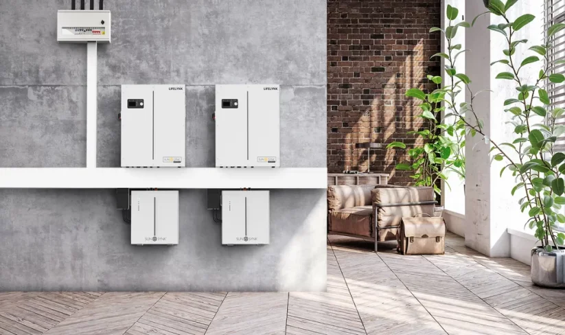 Hybridní měnič s integrovanou baterií Sunsynk Lifelynk X 3,6 kW